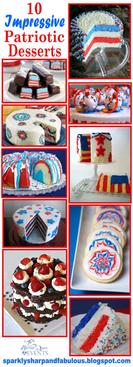 10 Impressive Patriotic Desserts