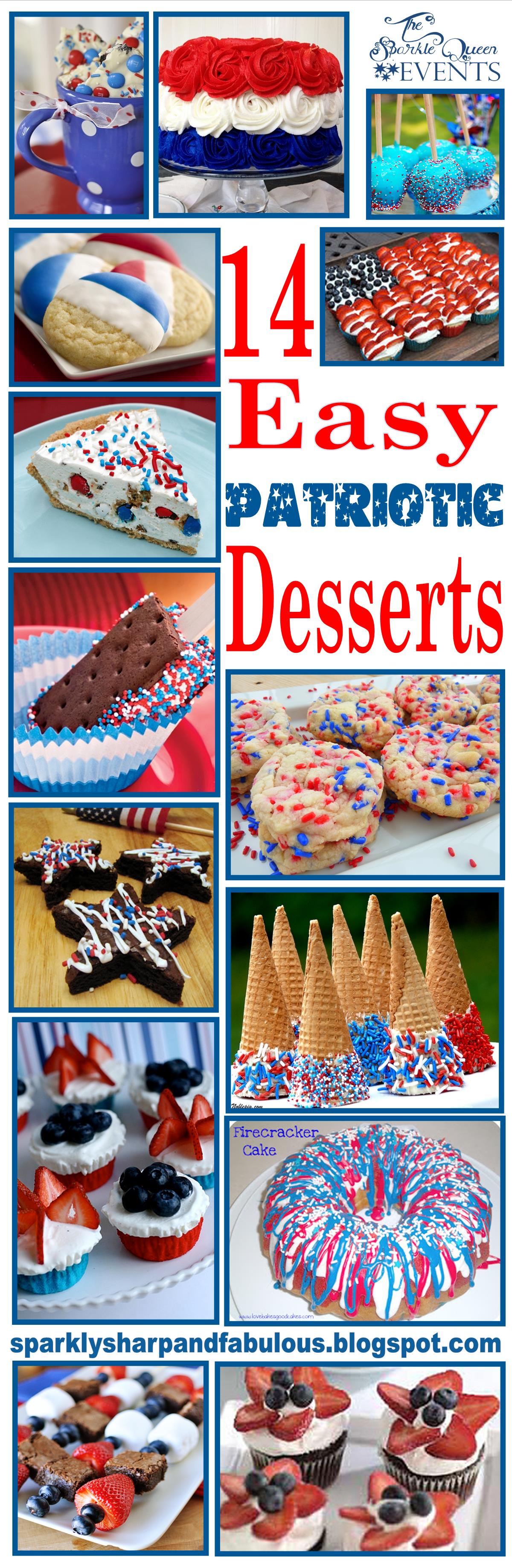 14 Easy Patriotic Desserts for the Fourth of July