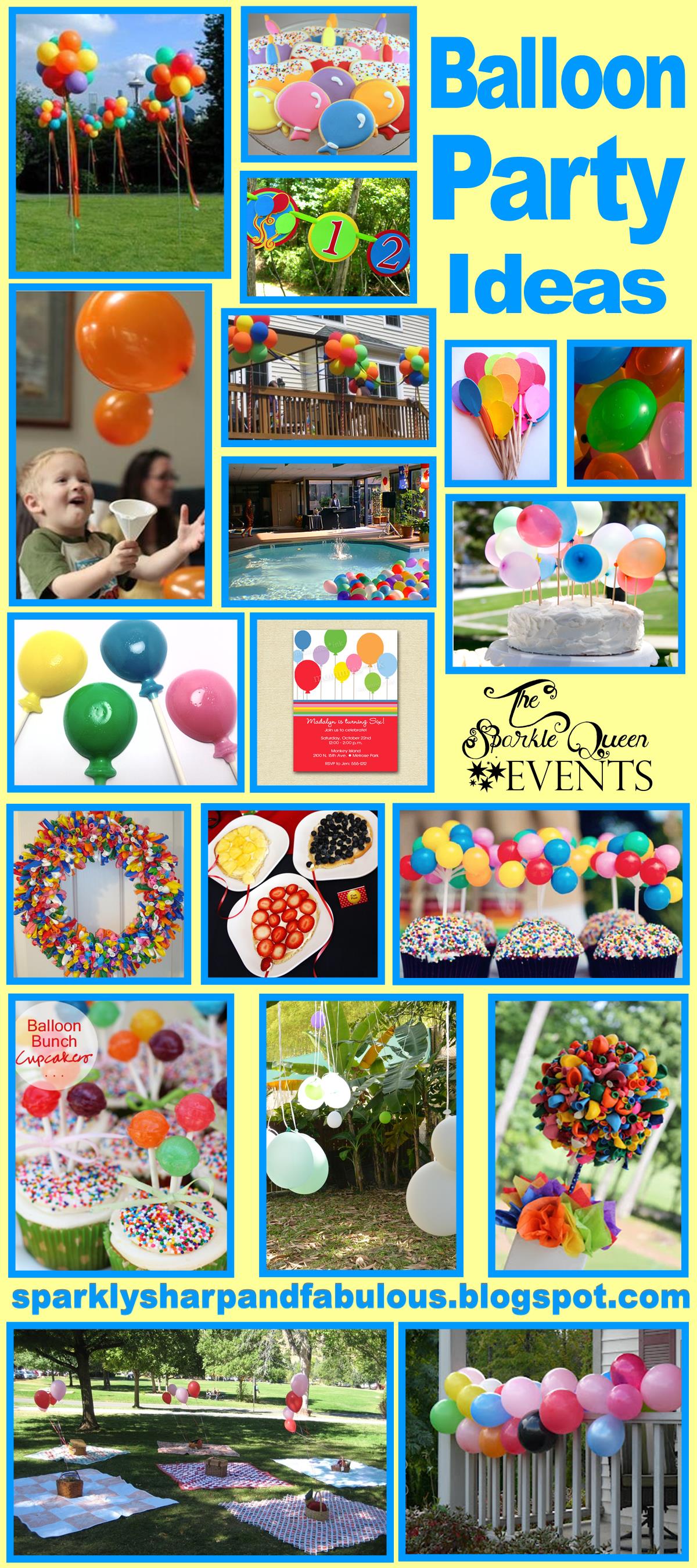 Balloon Party Ideas