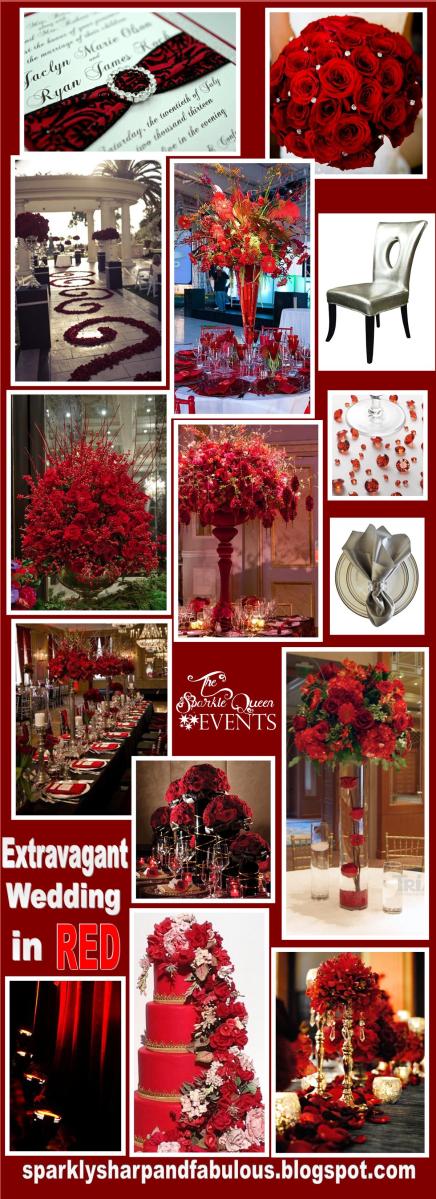 Extravagant Wedding in Red