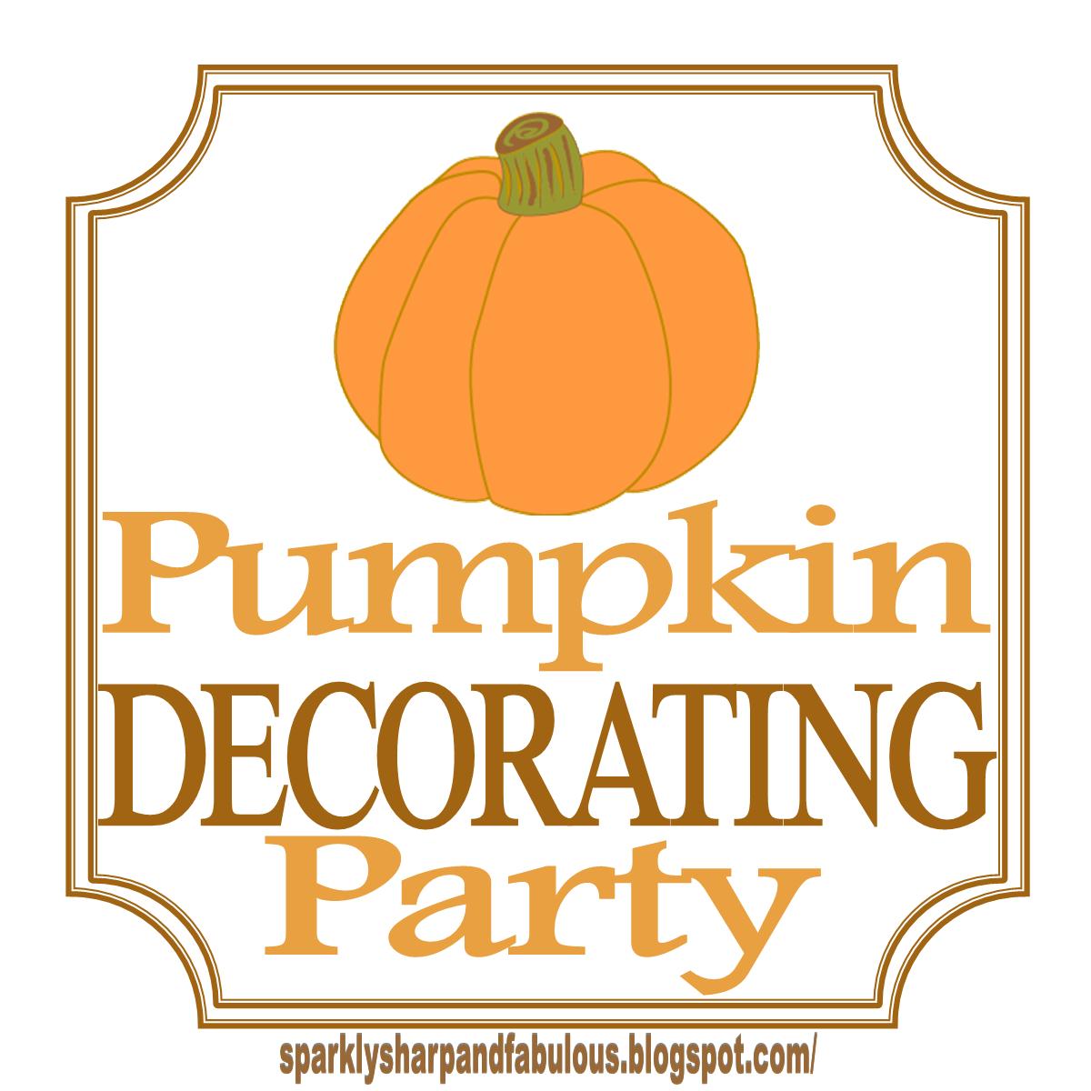 Pumpkin Decorating Party