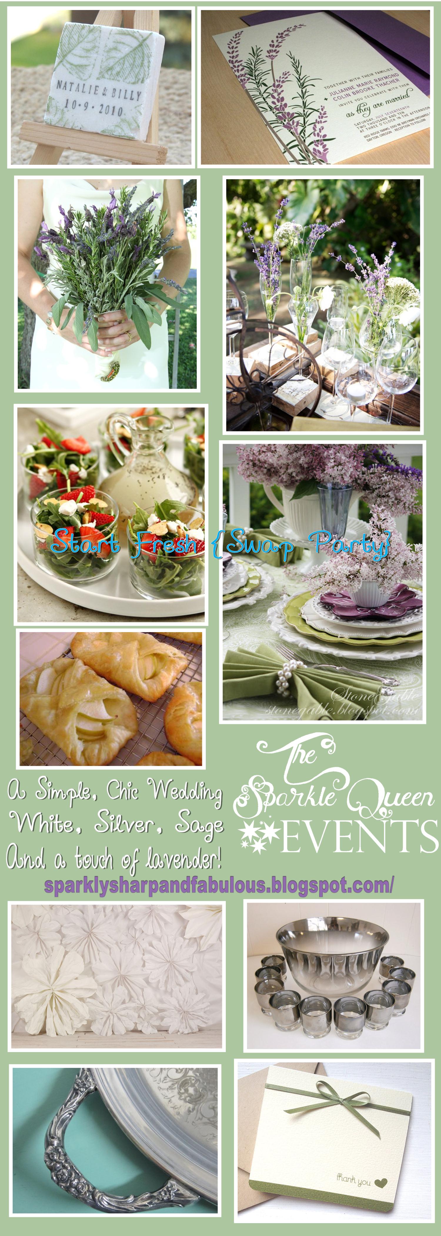 Relaxing Sage and Lavender Wedding