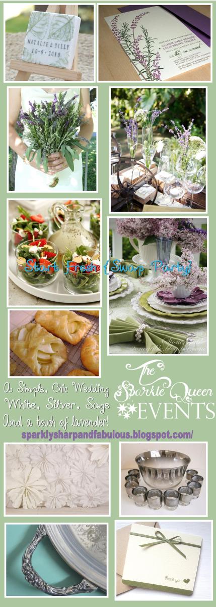 Relaxing Sage and Lavender Wedding