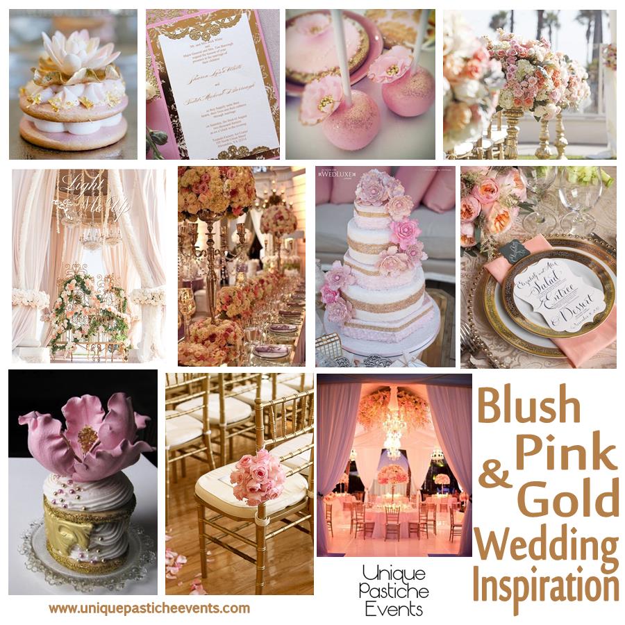 Blush Pink and Gold Wedding
