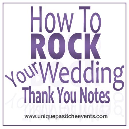How to ROCK Your Wedding Thank You Notes