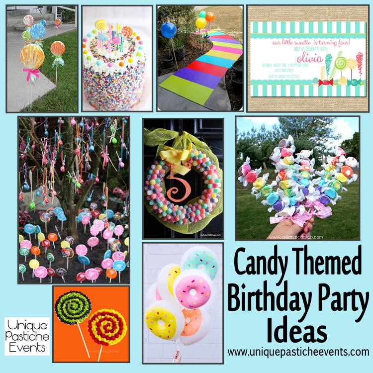 Candy Themed Birthday Party Ideas