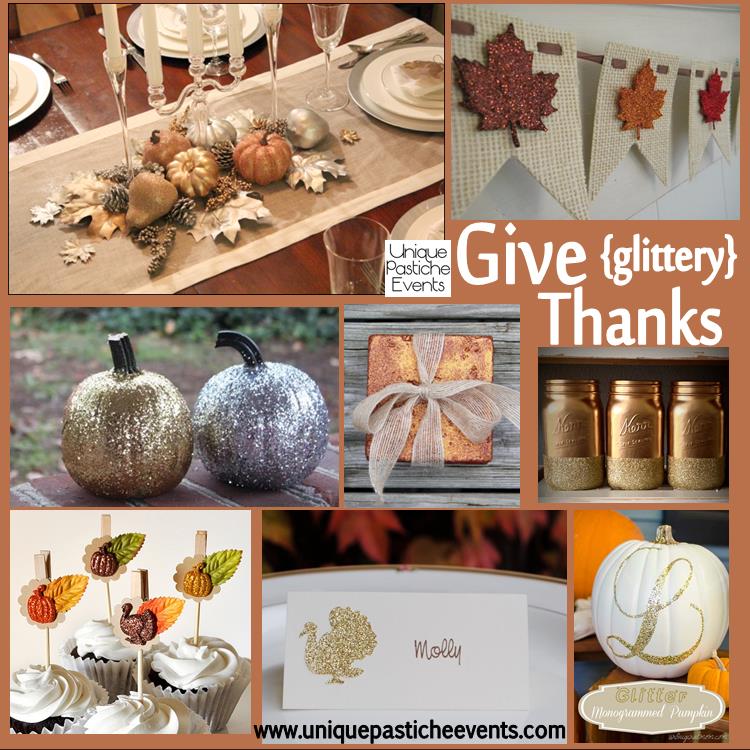 Give {glittery} Thanks