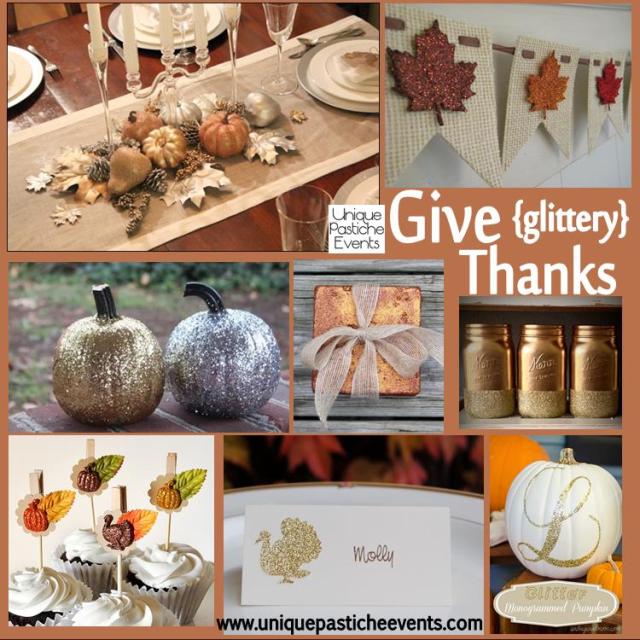 Give {glittery} Thanks