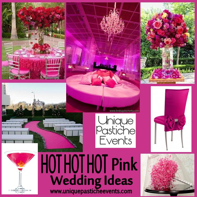 HOT HOT HOT Pink {wedding inspiration}