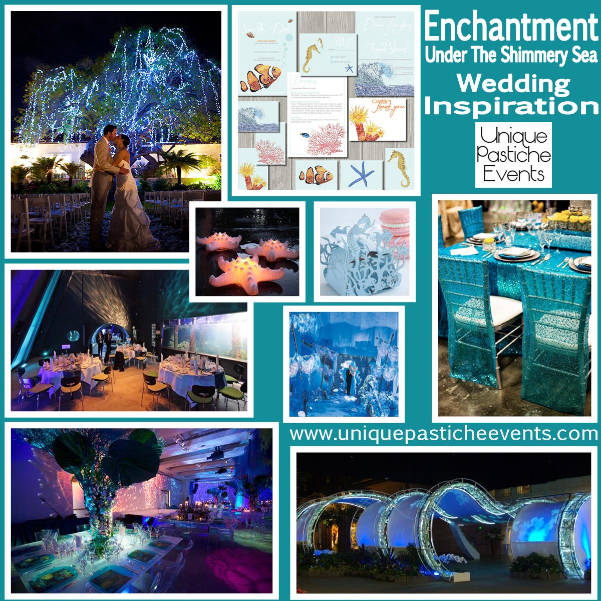 Enchantment Under The Shimmery Sea Wedding Inspiration