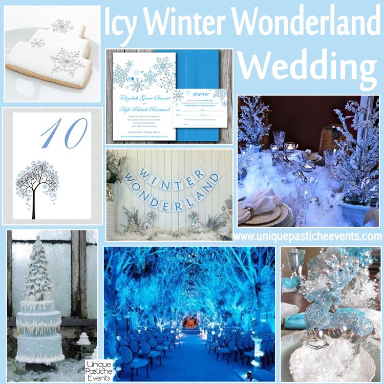 Icy Winter Wonderland Wedding