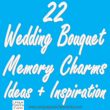 Wedding Bouquet In Memory Of Charms