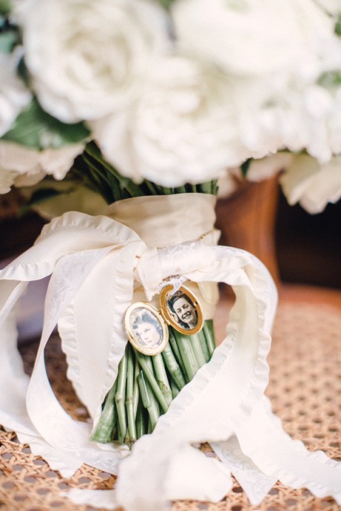Wedding Bouquet In Memory Of Charms