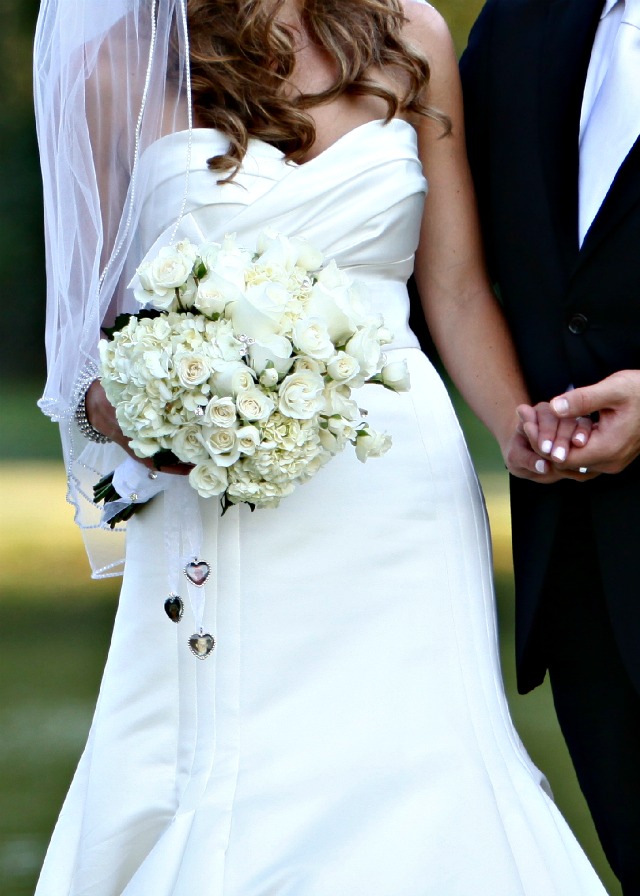 Wedding Bouquet In Memory Of Charms