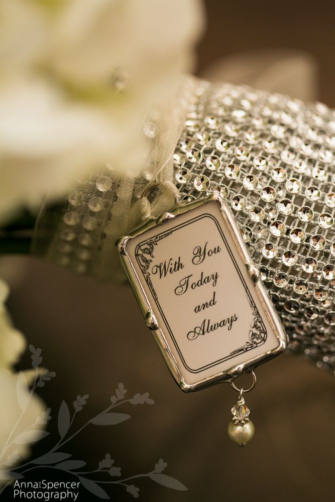 Wedding Bouquet In Memory Of Charms