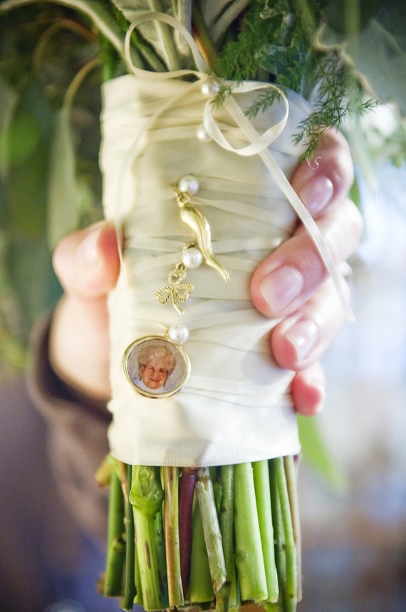 Wedding Bouquet In Memory Of Charms