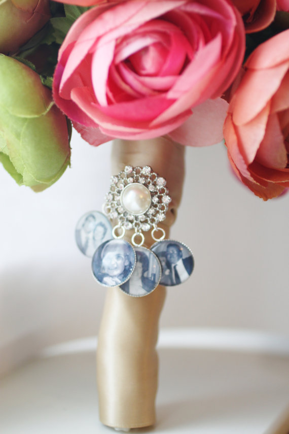 Wedding Bouquet In Memory Of Charms