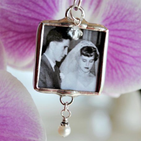 Wedding Bouquet In Memory Of Charms