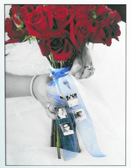 Wedding Bouquet In Memory Of Charms