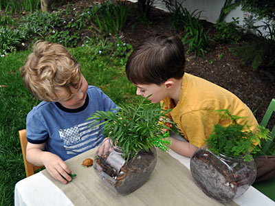 We Know Stuff shared this post about hosting a kids garden party, including activates