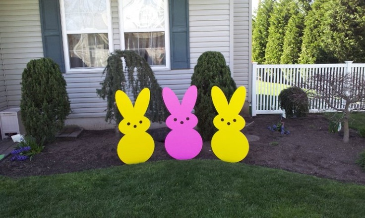 Large Yard Art Peeps