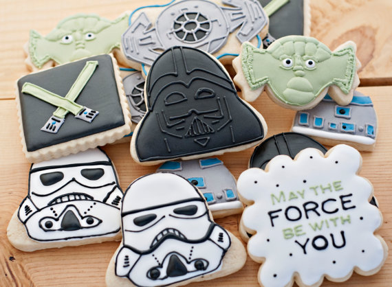 Star Wars Custom Sugar Cookies – made by SugarbeeGoodies on Etsy