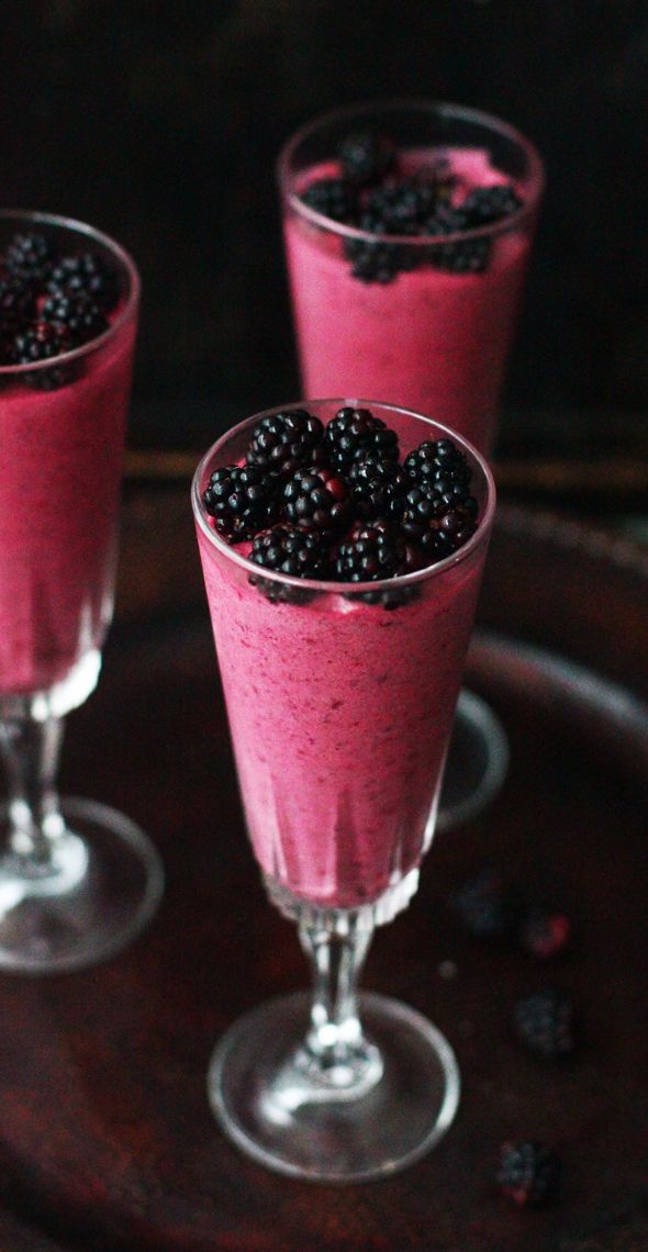 Blackberry Mousse – recipe shared by Bayaderka – A Culinary Blog