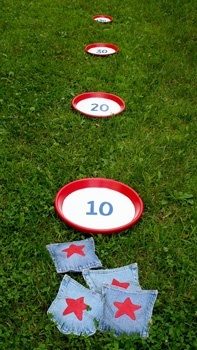 Jean Bean Bag Toss Game – spotted on Pinterest