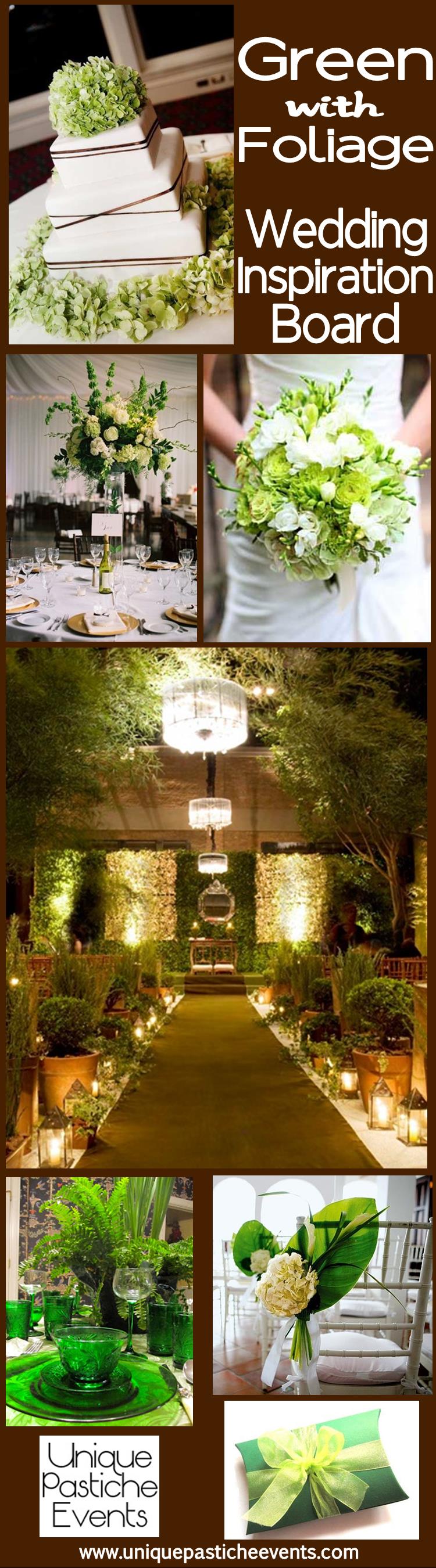 Green with Foliage - Summer Wedding Inspiration