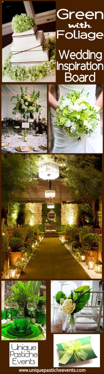 Green with Foliage - Summer Wedding Inspiration