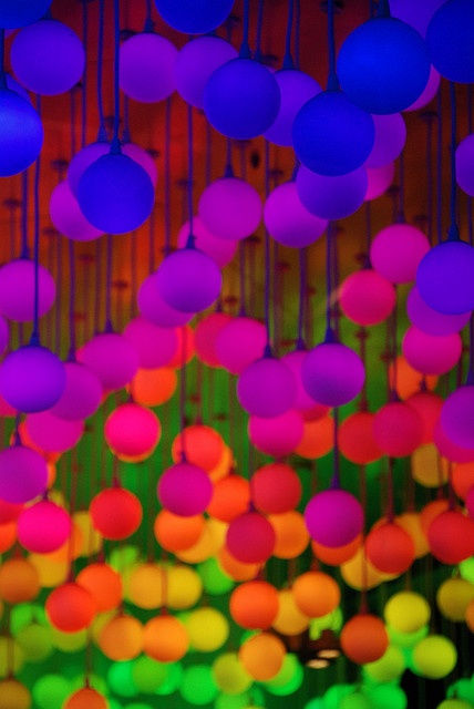Glow in the Dark Ceiling Decorations – shared on Flickr