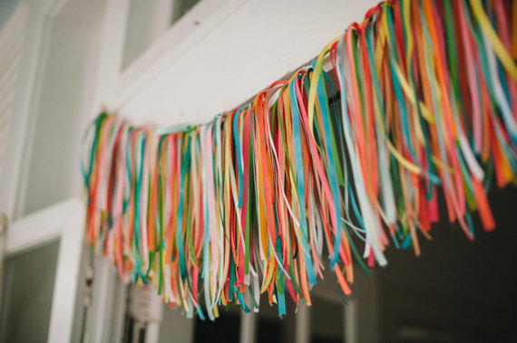 Colorful Ribbon Swag – made by elliebelladesigns on Etsy
