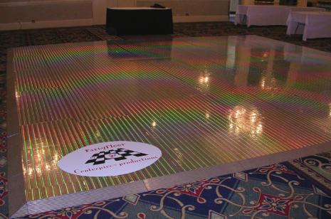 Holographic Party Floor – shared on PartyFloor