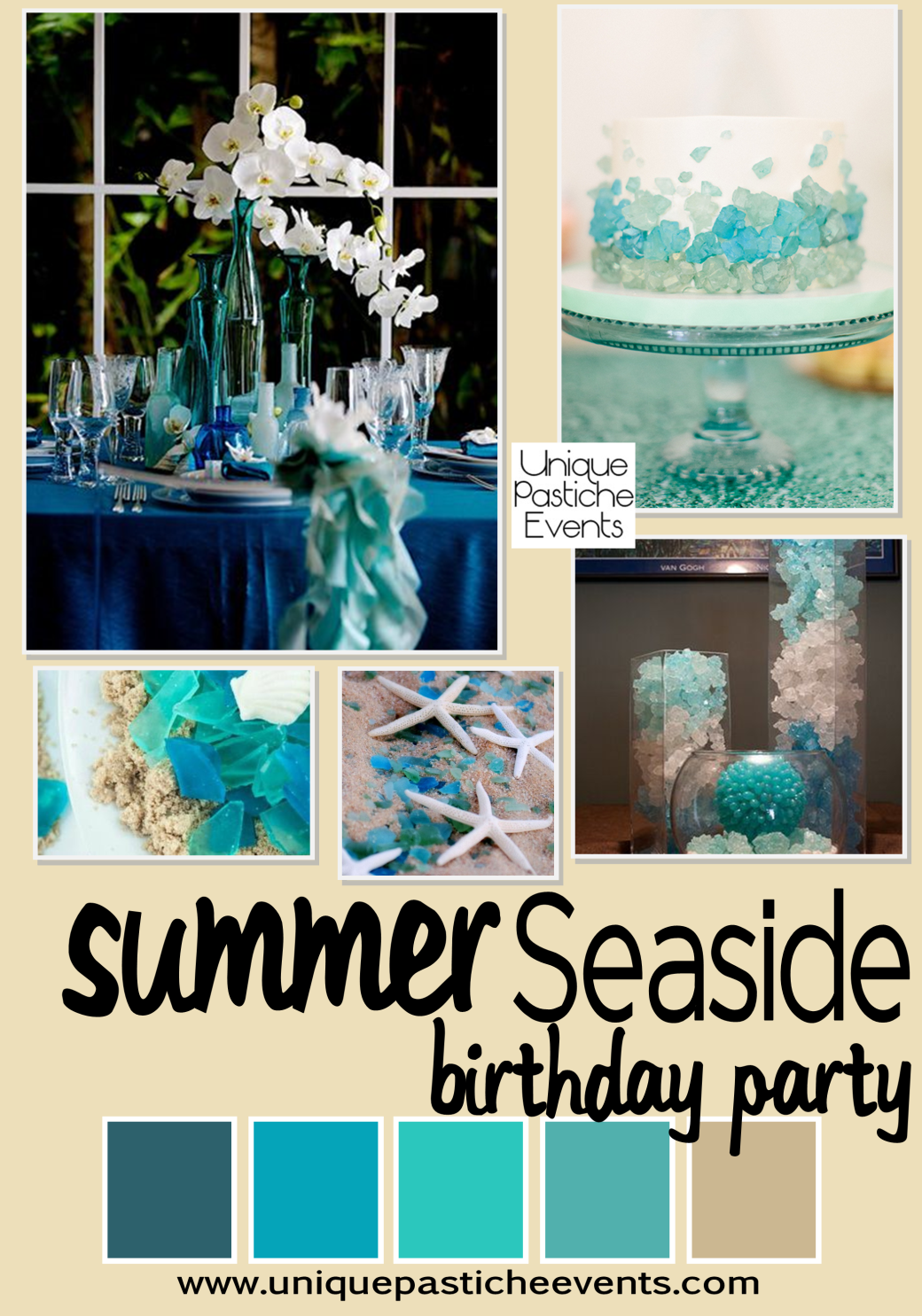 Seaside Summer Birthday Party