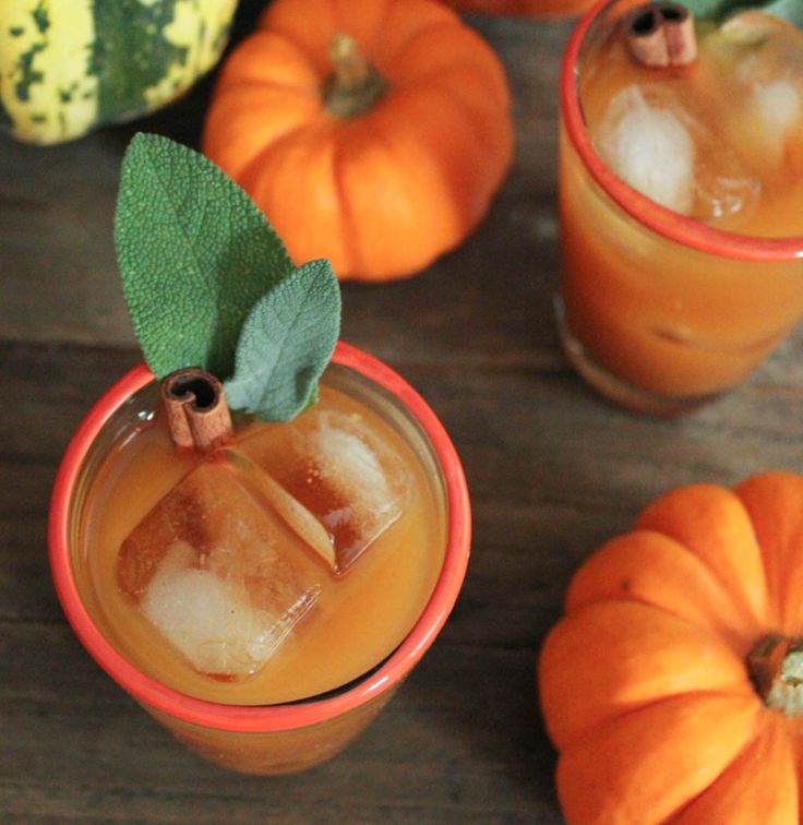 Spiced Pumpkin Punch – recipe shared by Domesticate Me