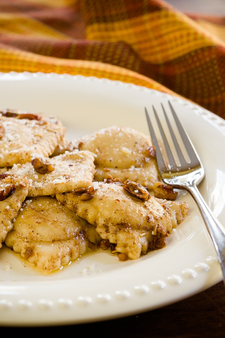 Pumpkin Ravioli with Brown Butter Sauce – recipe shared by FEAEST