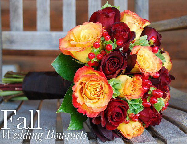 Fall Wedding Bouquet – spotted on Flower Shop Network