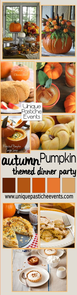Pumpkin Themed Dinner Party Menu