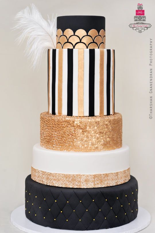 Gatsby Inspired Cake – shared on Cakes Décor by Esther Williams