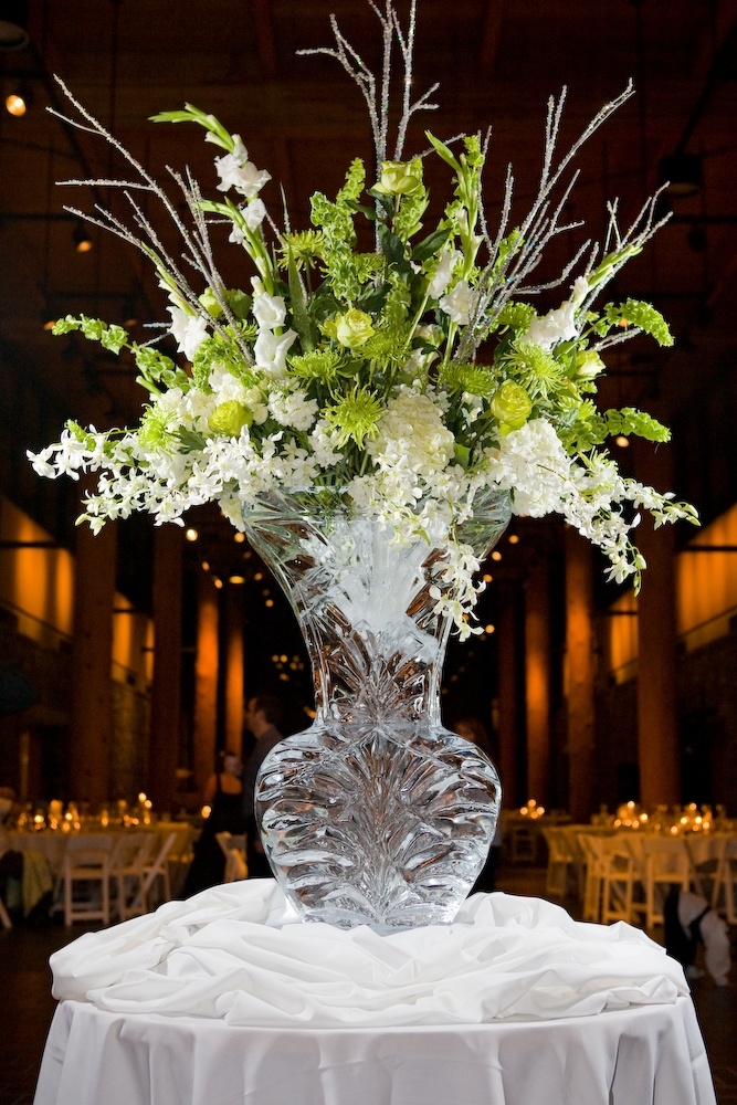 Ice Sculpture Vase – spotted on Pinterest