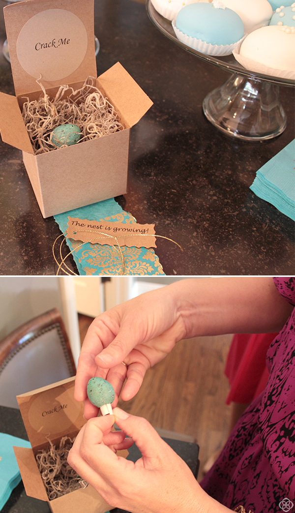 Speckled Egg in Nest Invitation – shared by Kendra Scott