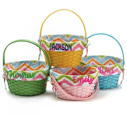 Personalized Monogrammed Easter Baskets – made by eugenie2 on Etsy