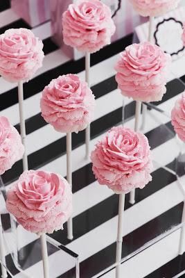 Rose Cake Pops – made by Sweet Empire