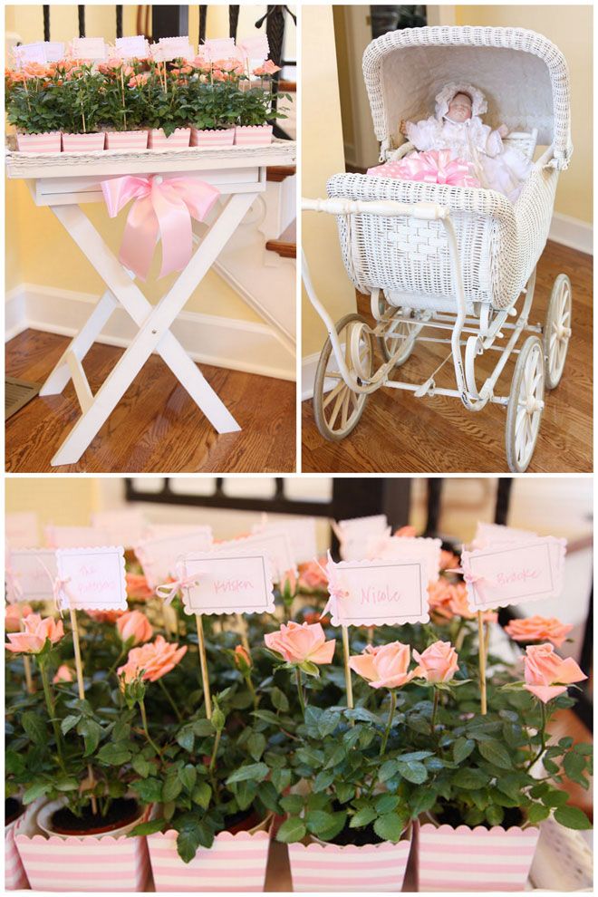 Pink Rose Bush Party Favor – shared by Pizzazzerie