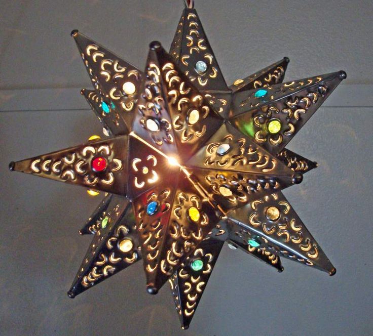 Tin Star Lights – spotted on Pinterest