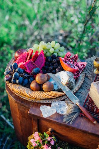 Rustic Food Spread – shared on Burnett’s Boards