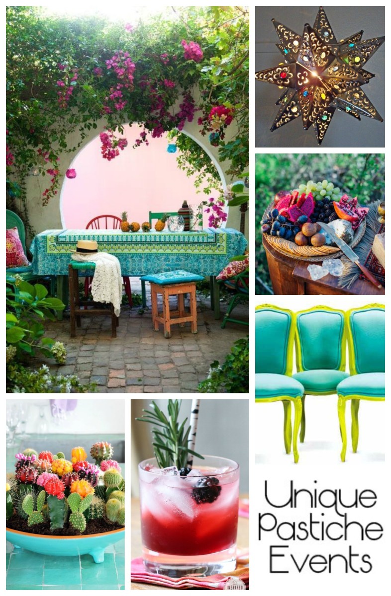 Bohemian Patio Party Ideas Enjoy the full post: https://uniquepasticheevents.com/2015/05/20/bohemian-patio-party-ideas/