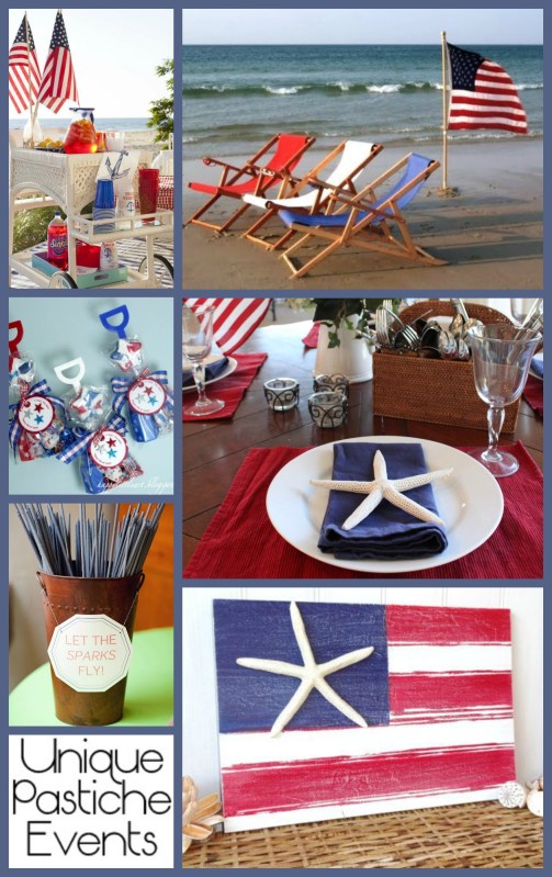Beach-side 4th of July Party Ideas