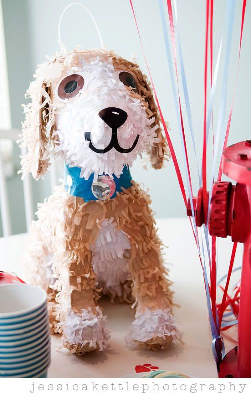 Puppy Piñata – shared by Kara of Kara’s Party Ideas