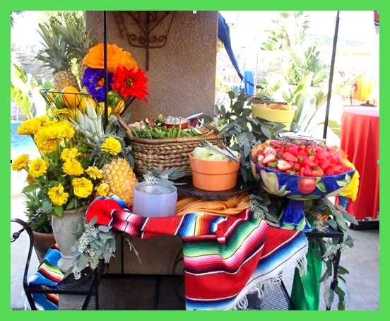 Colorful Food Display – shared on Street Scene